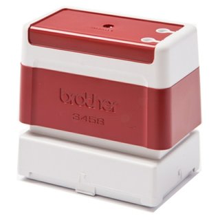 Original BrotherPR-3458R6P Stempel rot 34 x 58 mm