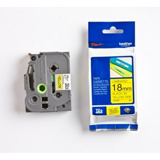 Original BrotherTZE-641 DirectLabel schwarz auf gelb Laminat