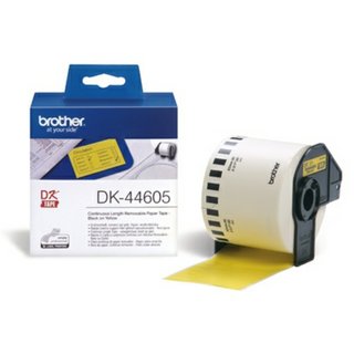 Original BrotherDK-44605 DirectLabel Etiketten gelb Papier