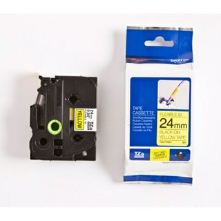 Original BrotherTZE-FX651 DirectLabel schwarz auf gelb...