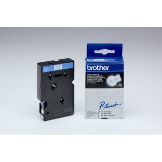 Original BrotherTC-293 DirectLabel blau auf weiss