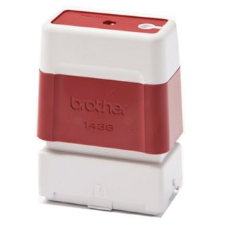Original BrotherPR-1438R6P Stempel rot 14 x 38 mm