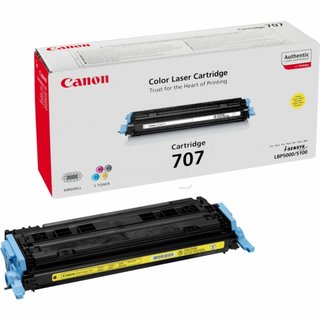 Original - Canon 707Y (9421A004)