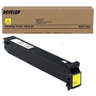 Original - Develop TN-314 Y (A0D72D1)