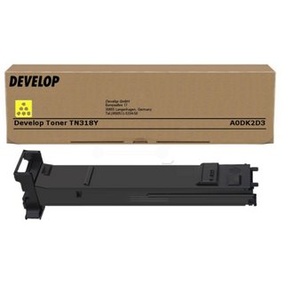 Original - Develop TN-318 Y (A0DK2D3)