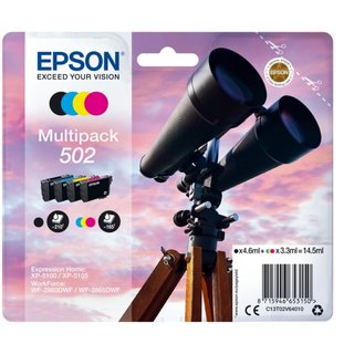 Original - Epson 502 (C13T02V64010) (VE=4)