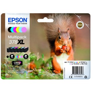 Original - Epson 378XL (C13T37984010) (VE=6)