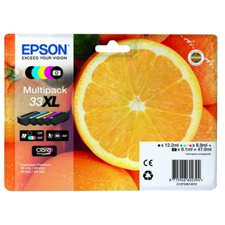 Original - Epson 33XL (C13T33574011) (VE=5)