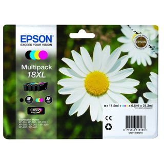 Original - Epson 18XL (C13T18164012) (VE=4)