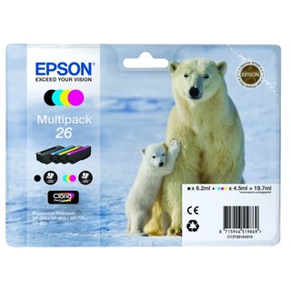 Original - Epson 26 (C13T26164010) (VE=4)