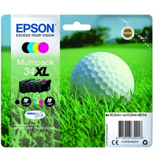 Original - Epson 34XL (C13T34764010) (VE=4)