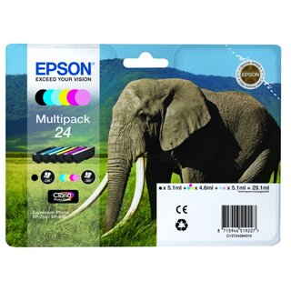 Original - Epson 24 (C13T24284011) (VE=6)