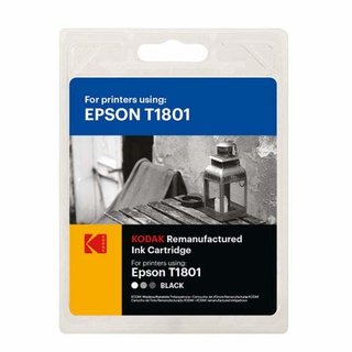 KODAK Tinte Schwarz, Remanufactured zu Epson T1801 XP30