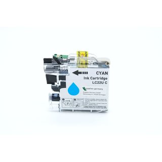 Alternativ - Brother Tinte Cyan LC-22U Bulk 15,4ml