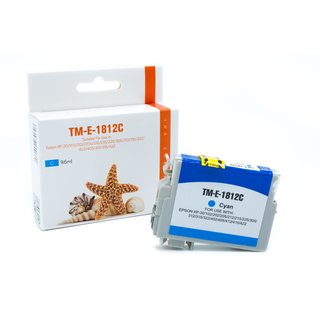 Alternativ - Epson Tinte Cyan T1812XL C13T18124010...