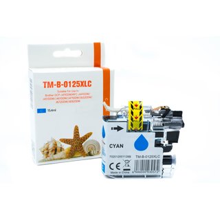 Alternativ - Brother Tinte Cyan LC-125XL Schachtel 15ml