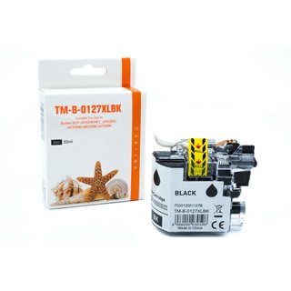 Alternativ - Brother Tinte Schwarz LC-127XL Schachtel 30ml