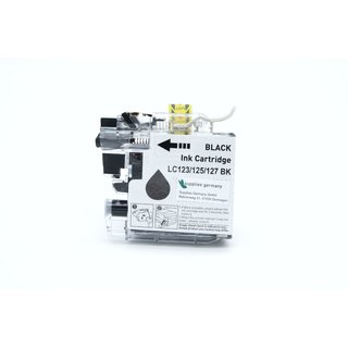 Alternativ - Brother Tinte Schwarz LC-127 Bulk 28ml