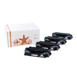 Alternativ - HP Toner Schwarz CE505X 05X je 6.500 Seiten...