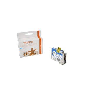 Alternativ - Epson Tinte Cyan T0712 C13T07124011...