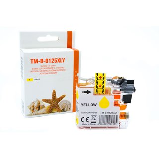 Alternativ - Brother Tinte Yellow LC-125XL Schachtel 15ml