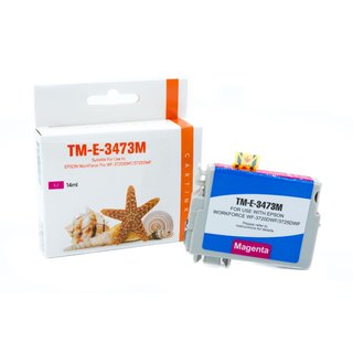 Alternativ - Epson Tinte Magenta T3473 C13T34734010...