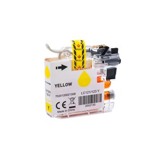 Alternativ - Brother Tinte Yellow LC-121 / LC-123...