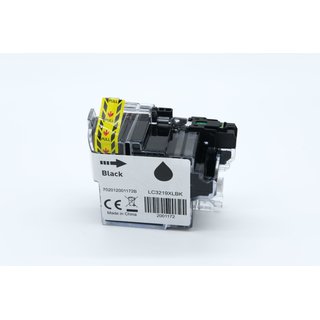 Alternativ - Brother Tinte Schwarz LC-3219XL Bulk 3.000...