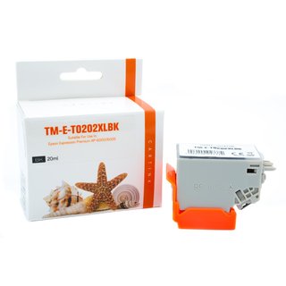 Alternativ - Epson Tinte Schwarz T0202XL C13T02G14010...