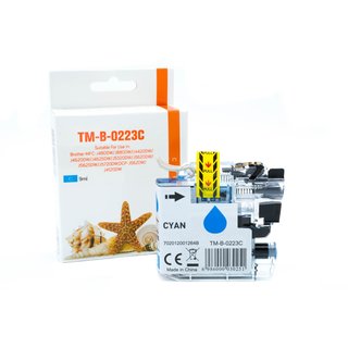 Alternativ - Brother Tinte Cyan LC-223C Schachtel 9ml