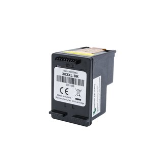 Alternativ - HP Tinte Schwarz 302XL F6U68AE Bulk 18ml