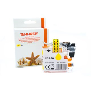 Alternativ - Brother Tinte Yellow LC-223 Schachtel 9ml