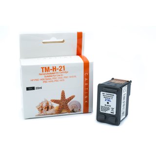 Alternativ - HP Tinte Schwarz Nr. 21 C9351AE Schachtel 20ml