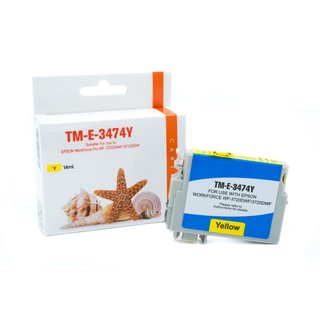 Alternativ - Epson Tinte Yellow T3474 C13T34744010...
