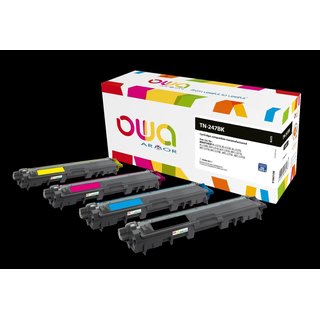 OWA Toner Schwarz, kompatibel zu Brother TN-247BK...