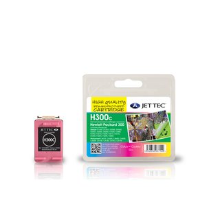 JETTEC Tinte 3 Color, Remanufactured zu HP CC643A Deskjet...