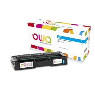 OWA Toner komp. Ricoh 407544 (1600 S.) cyan
