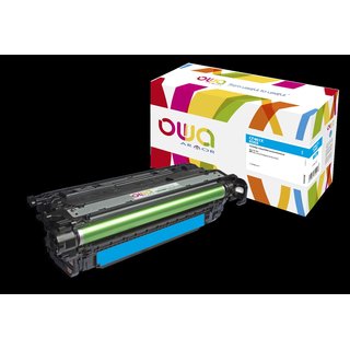 OWA Toner komp. HP CF461X 656X (22.000 S.) cyan