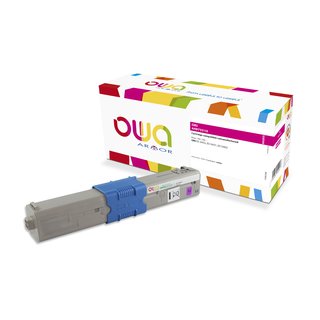 OWA Toner komp. OKI 44973510 (6000 S.) magenta
