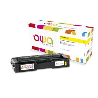 OWA Toner komp. RICOH 406482 (6000 S.) yellow
