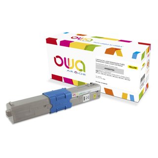 OWA Toner komp. OKI 44469704 (2000 S.) yellow