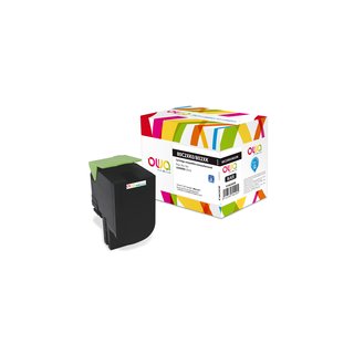 OWA Toner komp. LEXMARK 80C0X10 / 802XK schwarz (8000 S.)