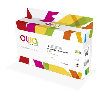 OWA Mulitpack komp. Epson T789 BK/C/M/Y