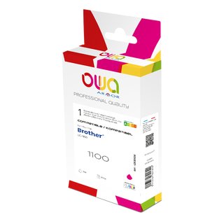 OWA Tinte komp. Brother LC-1100M magenta