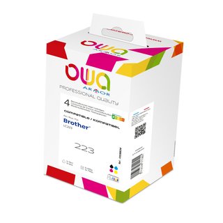 OWA Mulitpack komp. Brother LC-223 BK/C/M/Y