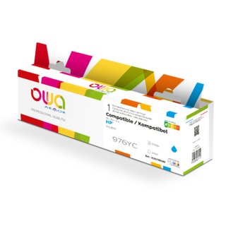 OWA Tinte komp. FOR HP 976Y C cyan L0S29YC