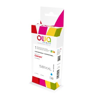 OWA Tinte komp. Canon CLI-581XXL C cyan