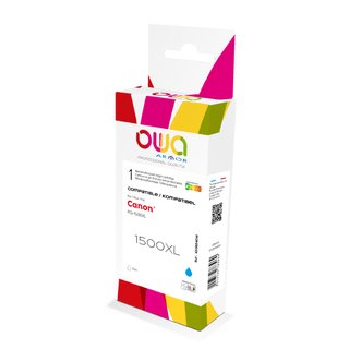 OWA Tinte komp. Canon PGI-1500XL C cyan