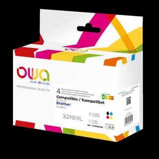 OWA Mulitpack komp. Brother LC-3219XL BK/C/M/Y