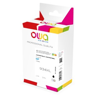 OWA Tinte komp. HP 934XL BK schwarz C2P23AE